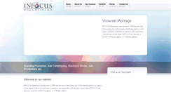 Desktop Screenshot of infocusadvertisers.com